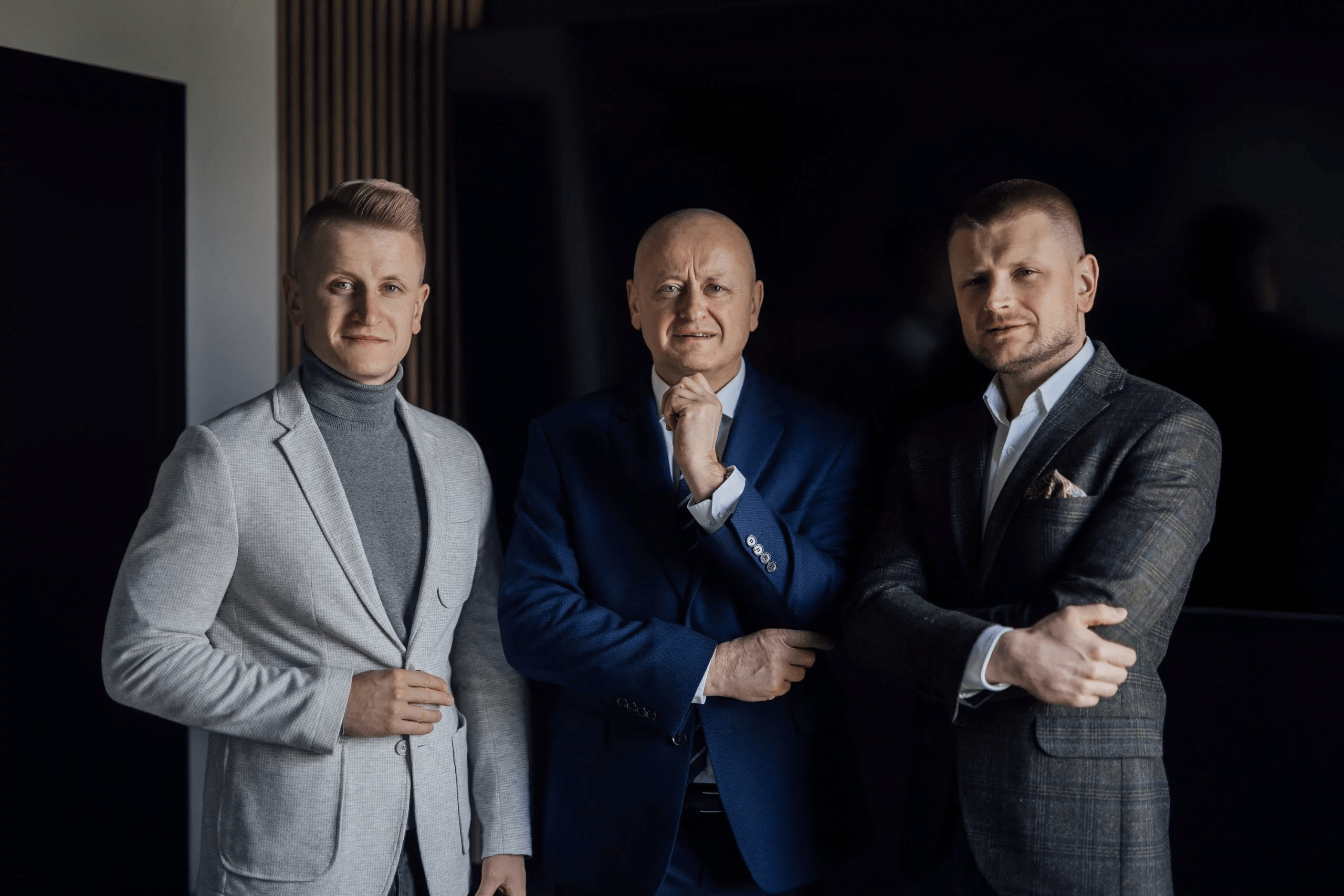 Zarząd Kancelarii LT-SYSTEM - Wojciech, Mikołaj i Jakub Liszka